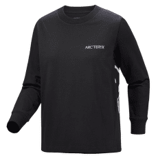 Tričko dlhý rukáv Arcteryx Kragg Cotton Bird Crew LS Women Black / White