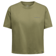 Triko krátký rukáv La Sportiva TRILOGY CROP T-SHIRT Women Cypress/Chalk