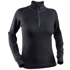 Tričko dlhý rukáv Devold Expedition Zip Neck Woman 950 BLACK