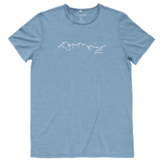 Tričko krátky rukáv Devold Active Skyline Tee Men 247A SKYBLUE