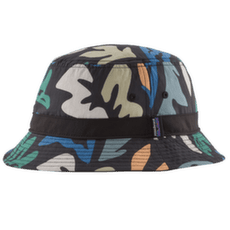 Klobúk Patagonia Wavefarer Bucket Hat Kaleido: Black