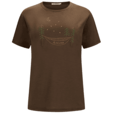 Tričko krátky rukáv Aclima LightWool 140 Classic Tee Forest Women Dark Earth