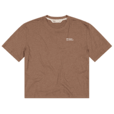 Tričko krátky rukáv Mons Royale Yonder Merino Organic Cotton T-Shirt Women Mocha