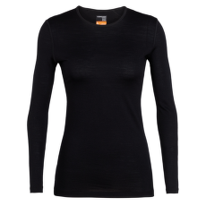 Tričko dlhý rukáv Icebreaker Oasis LS Crewe Women (104375) Black