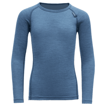 Triko dlouhý rukáv Devold Breeze Kid Shirt (181-222) 258A Blue