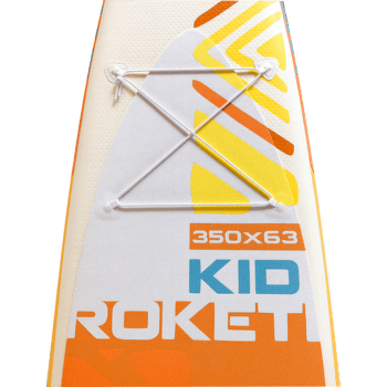 Paddleboard Kiboko Roketi KID Oranžovo - žlutá