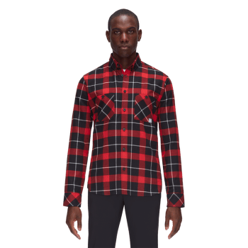 Košeľa dlhý rukáv Mammut Alvra Longsleeve Shirt Men 00093 black-magma