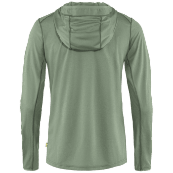 Tričko dlhý rukáv Fjällräven Abisko Sun-hoodie Women Patina Green