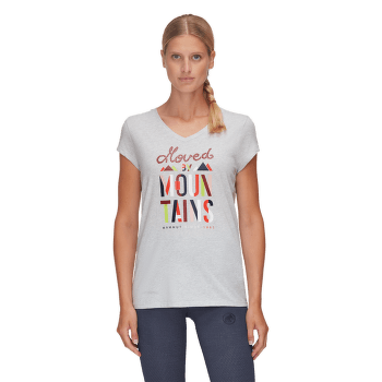 Massone T-Shirt Slogan Women highway mélange