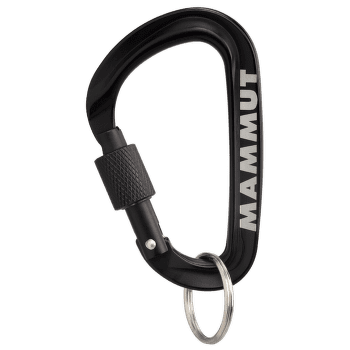Karabina Mammut Mini Carabiner Workhorse Screwgate L black 0001