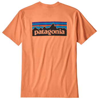 Triko krátký rukáv Patagonia P-6 Logo Responsibili-Tee Men Peach Sherbet