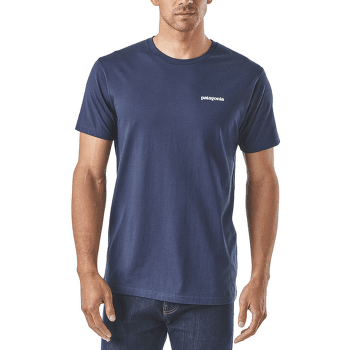 Triko krátký rukáv Patagonia P-6 Logo Organic T-Shirt Men Feather Grey