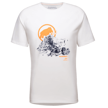 Tričko krátky rukáv Mammut Mountain Eiger T-Shirt Men white 0243