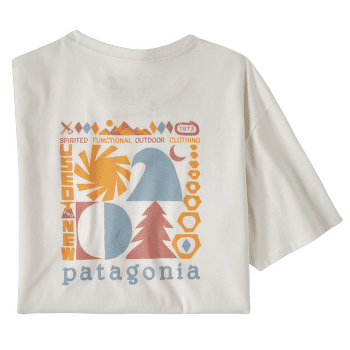 Triko krátký rukáv Patagonia Spirited Seasons Organic T-Shirt Birch White