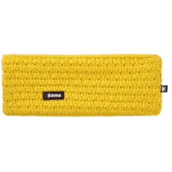 Čelenka Kama C36 Knitted Headband yellow