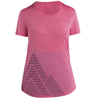 Triko krátký rukáv Icebreaker Merino 125 Cool-Lite™ Sphere II SS Tee Peak Quest Women TEMPO HTHR