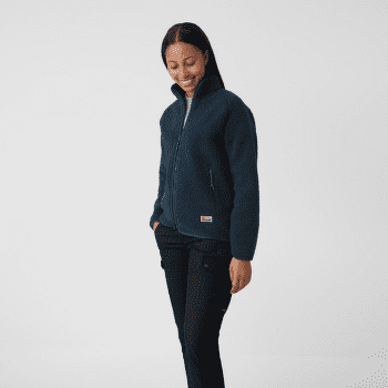 Mikina Fjällräven Vardag Pile Fleece Women Chalk White