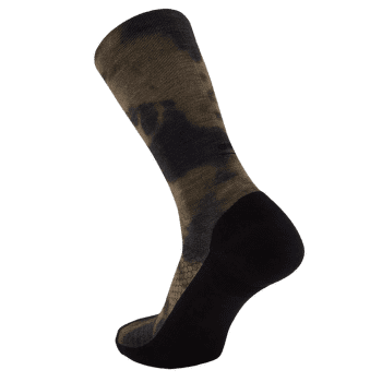 Ponožky Mons Royale Atlas Merino Crew Sock Olive Tie Dye