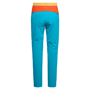 Kalhoty La Sportiva BRUSH PANT Men Tropic Blue/Cherry Tomato