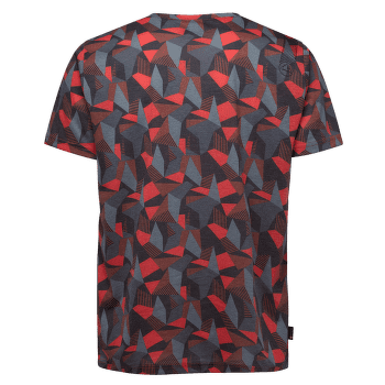 Triko krátký rukáv La Sportiva DIMENSION T-SHIRT Men Black/Cherry Tomato