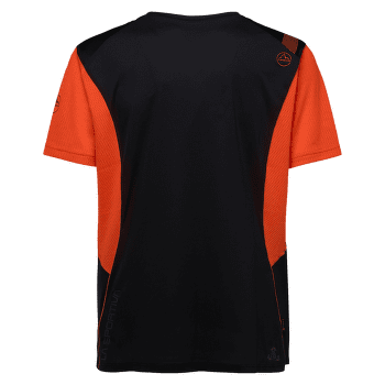 Tričko krátky rukáv La Sportiva RESOLUTE T-SHIRT Men Black/Cherry Tomato