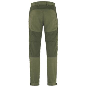 Nohavice Fjällräven Abisko Lite Trekking Zip-Off Trousers Long Men Green-Laurel Green