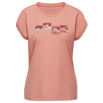 Triko krátký rukáv Mammut Mountain T-Shirt Day and Night Women quartz dust