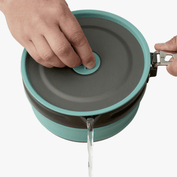 Hrniec Sea to Summit Frontier UL Collapsible Pouring Pot - 2.2L Aqua Sea Blue