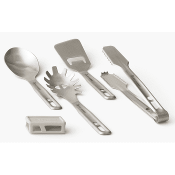 Příbor Sea to Summit Detour Stainless Steel Utensil Set - [4 Piece] Stainless Steel Grey