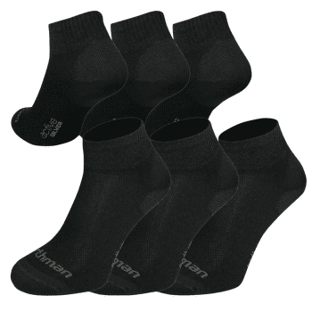 Ponožky Northman Multisport Low Ultralight 3-pack Černá
