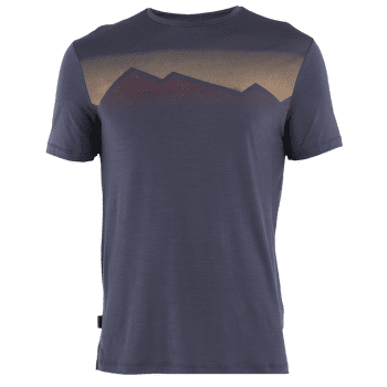 Triko krátký rukáv Icebreaker Merino 125 Cool-Lite™ Sphere SS Tee Radiant Peak Men GRAPHITE