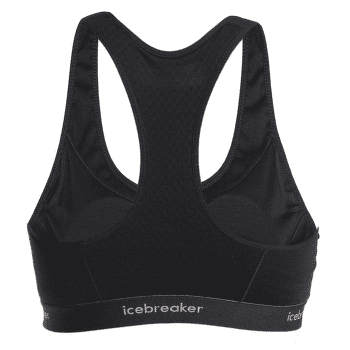 Podprsenka Icebreaker Merino 125 ZoneKnit™ Racerback Bra Women Black