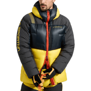 Bunda La Sportiva OLYMPUS TECH DOWN PARKA Black/Yellow