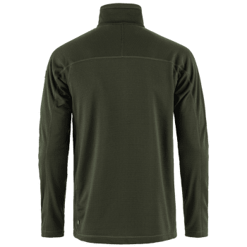 Mikina Fjällräven Abisko Lite Fleece Half Zip Men Deep Forest