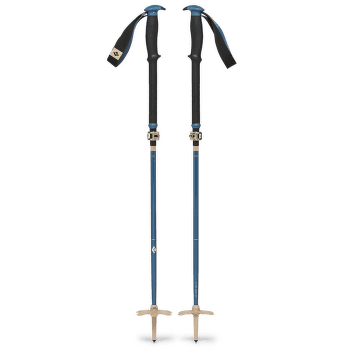 Palice Black Diamond TRAVERSE COMPACTOR SKI POLES Creek Blue