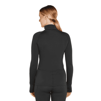 Mikina Icebreaker 300 MerinoFine™ Polar LS Roll Neck Women Black