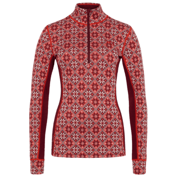 Tričko dlhý rukáv Kari Traa Rose H/Z (622691) BURGUNDY RED