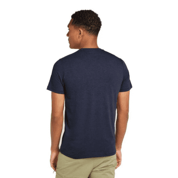 Tričko krátky rukáv Icebreaker Mer Central Classic SS Tee Alps 3D Men Midnight Navy