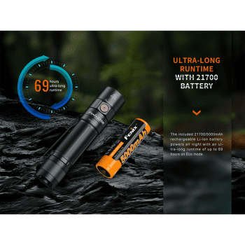 Svítilna Fenix Svítilna E35R + difuzér