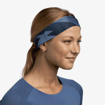 Čelenka Buff Coolnet UV Slim Headband AHIN AZURE