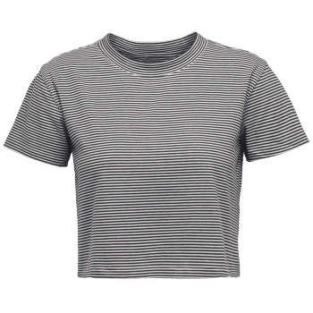 Tričko krátky rukáv Black Diamond BD Stripe SS Tee Women Off White-Charcoal