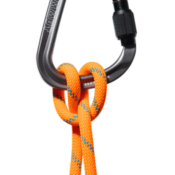 Lano Mammut 8.7 Alpine Sender Dry Rope 50623 ocean-vibrant orange