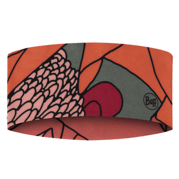 Čelenka Buff Coolnet UV Wide Headband ARAMAY POPPY