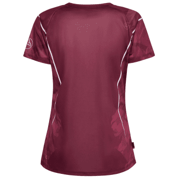 Tričko krátky rukáv La Sportiva PACER T-SHIRT Women Redwood/Chalk