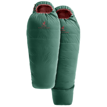 Spacák deuter Starlight Down seagreen-redwood