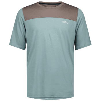 Triko krátký rukáv Mons Royale Diversion Merino Bike Jersey Short Sleeve Desert Sage / Iron