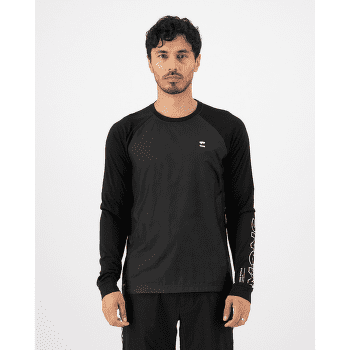 Mikina Mons Royale Tarn Merino Bike Wind Jersey Black