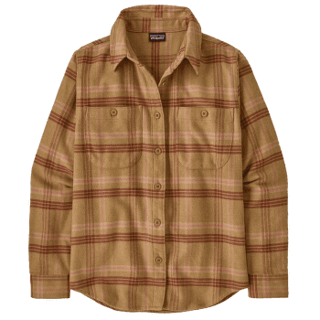 Košile dlouhý rukáv Patagonia Fjord Flannel Shirt Women Old Spruce: Nest Brown