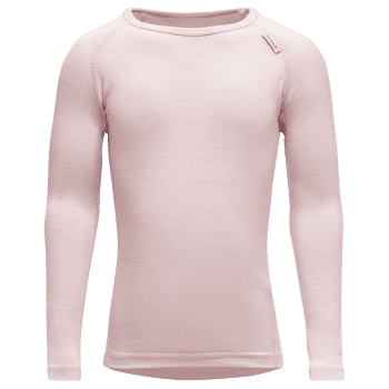 Triko dlouhý rukáv Devold Breeze Kid Shirt (180-222) 150A CHALK PINK