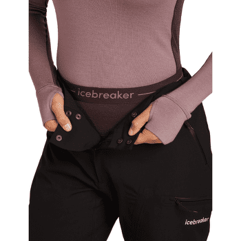 Legíny Icebreaker 260 ZoneKnit Leggings Women JAVA